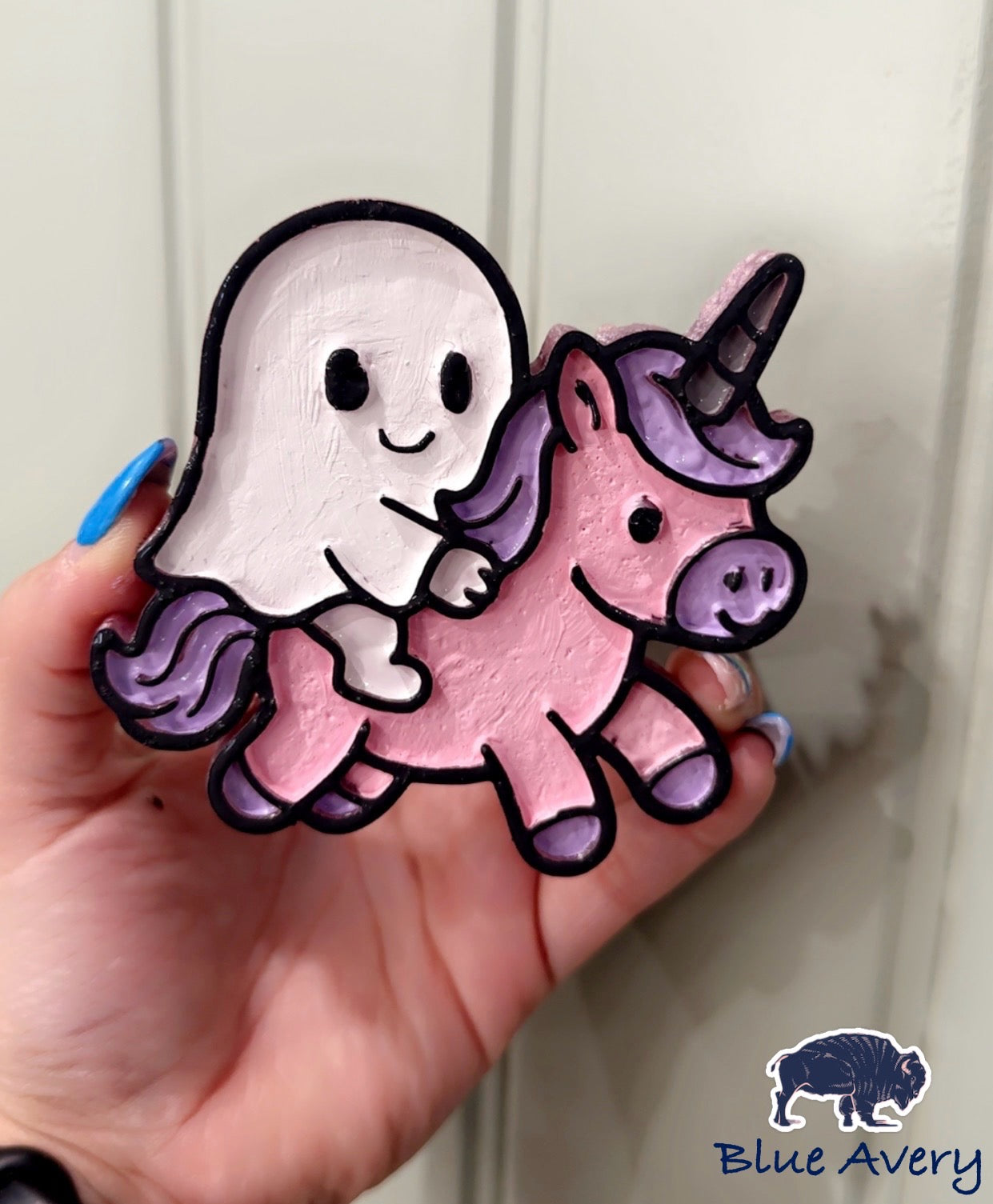 Ghost riding Unicorn