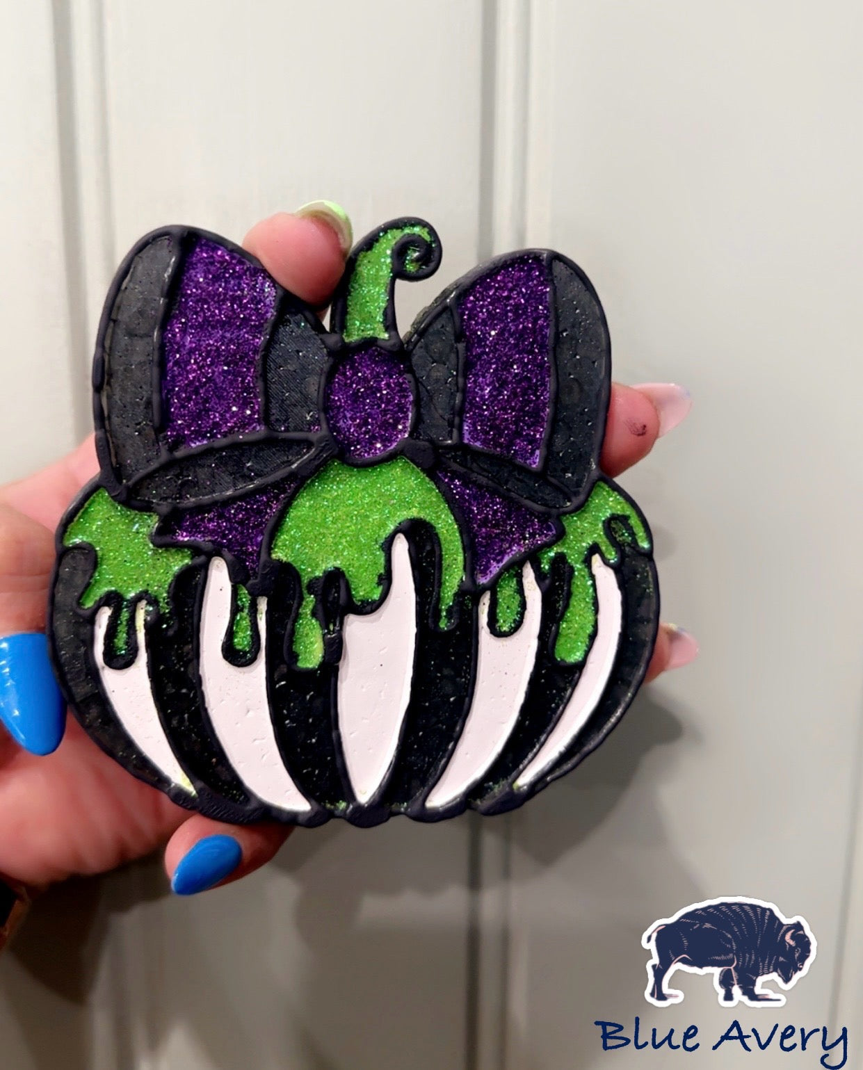 Beetlejuice pumpkin ￼
