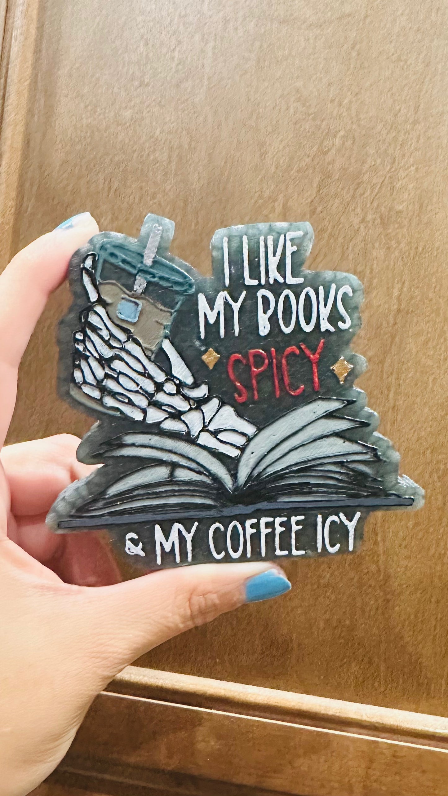 Like my books spicy and my coffee icy