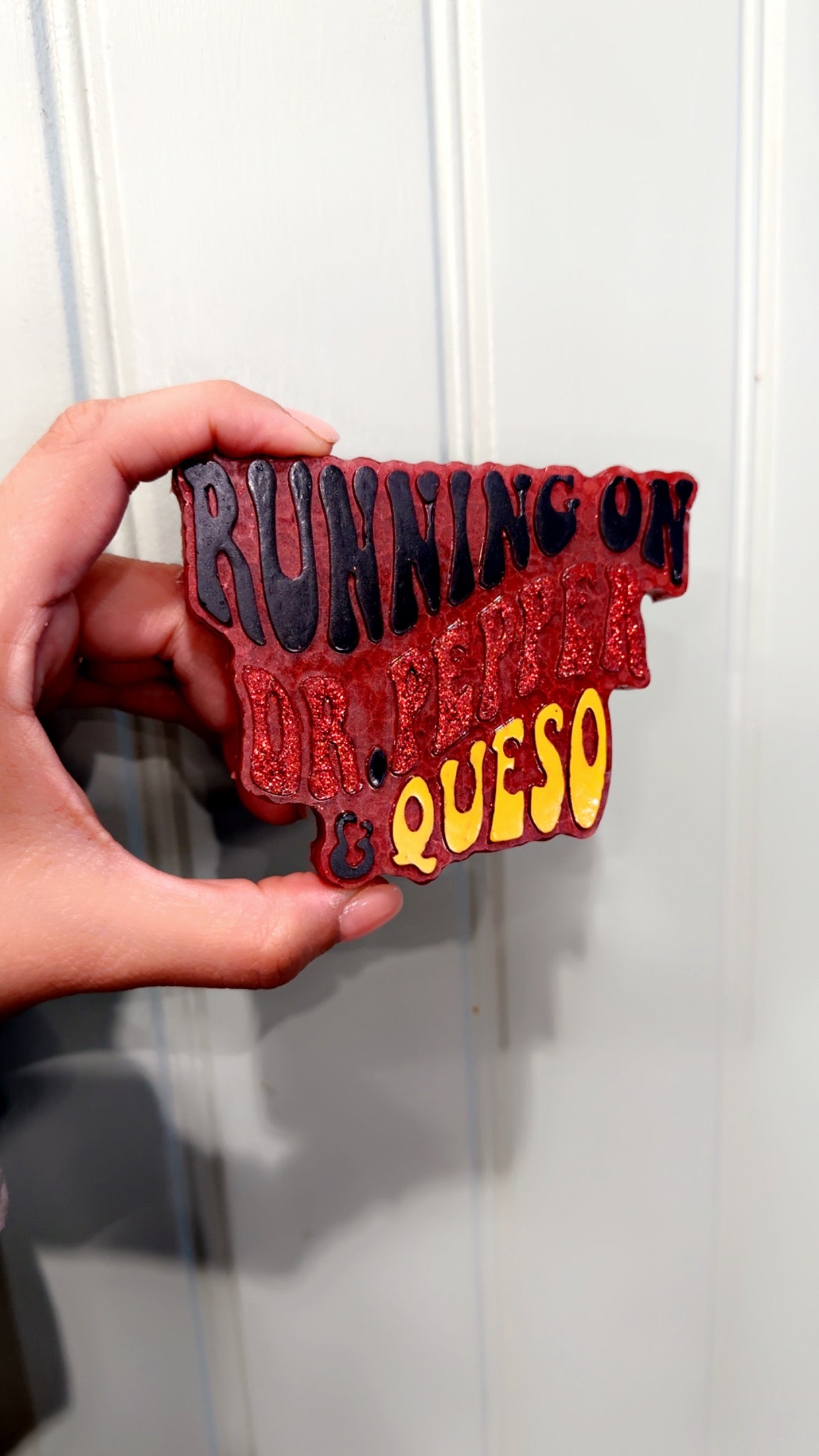 Running on Dr. Pepper & Queso